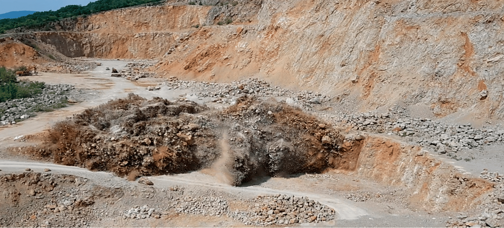 איך מתכננים פיצוץ במחצבה כדי למקסם את כמות החומר הגולמי?