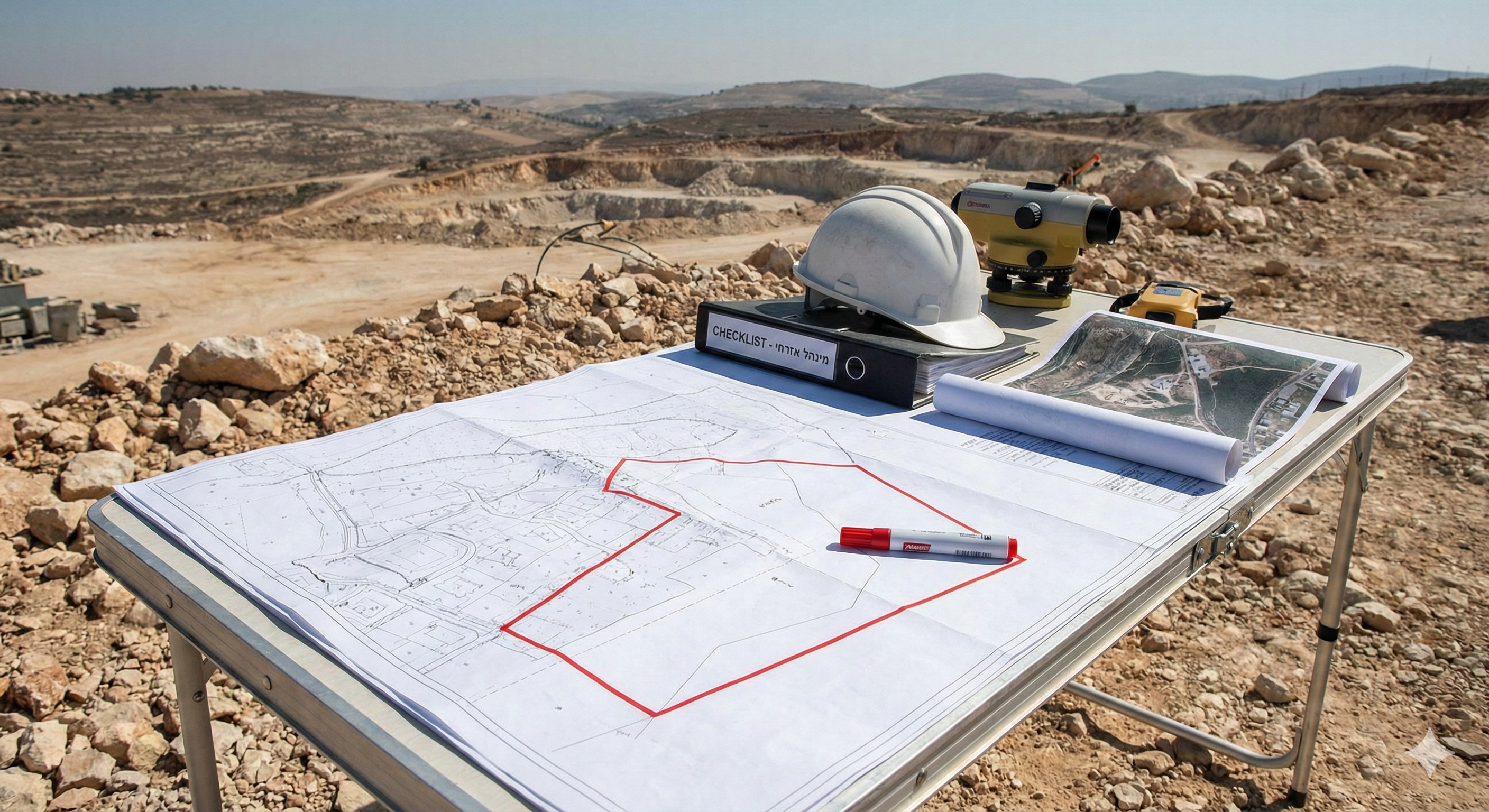 פיצוץ מחצבה בשטחים – איך מוציאים היתרי פיצוץ ביהודה ושומרון (שטח C)